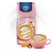 Капучіно Krüger Family Schoko Cappuccino Macchiato вафлі з горіховим кремом 500 г