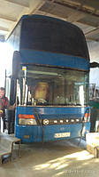 Производство и замена лобового стекла триплекс на автобусе Setra 328  в Никополе (Украина). 4