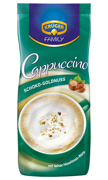 Капучіно Krüger Family Schoko Cappuccino Macchiato 500 г Горіх