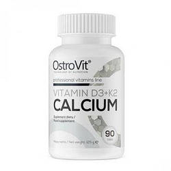 Вітаміни OstroVit Vitamin D3+K2 Calcium 90tab