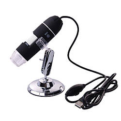 Цифровий мікроскоп USB Magnifier SuperZoom 50-1000X з LED-підсвіткою