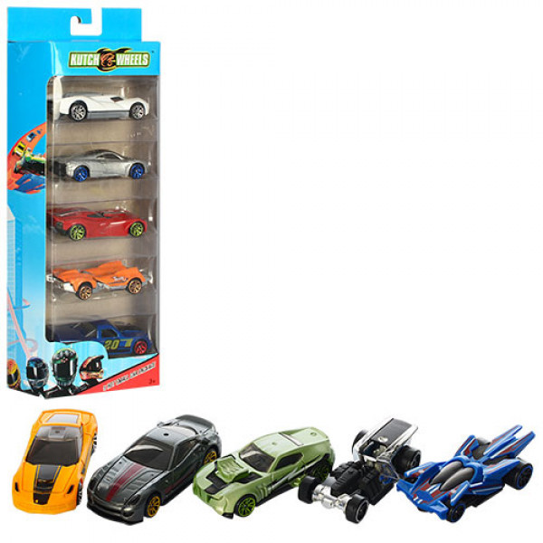 Набір машинок аналог Hot Wheels 5шт D868-E868-5
