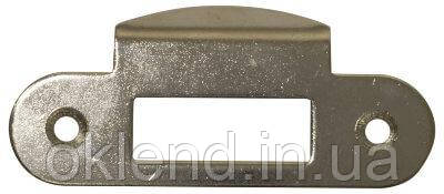 Відповідна планка з відбійником для міжкімнатних механізмів AGB хром