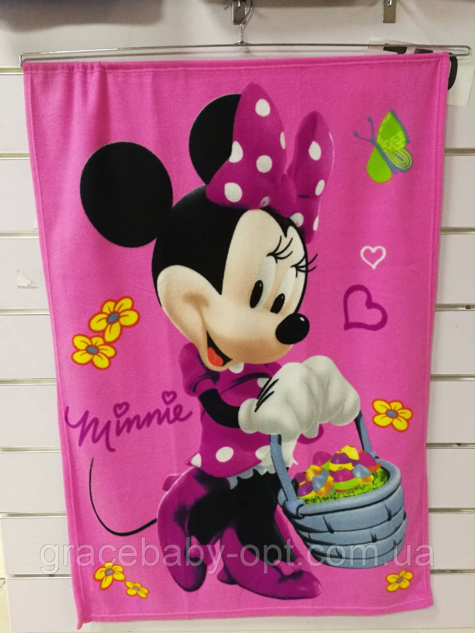 Пледи для дівчат оптом, Disney, 80*110 см, № 69826