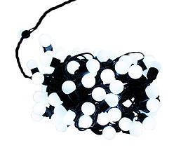 Новорічна гірлянда 100 LED / 10 м, Білий холодний світ, фото 6