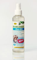 Пробіотичний спрей для гігієни та догляду за свійськими тваринами Organics Zoo-WC, 200 мл