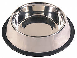 Миска з неіржавкої сталі на гумці 2,8 л, 24 см