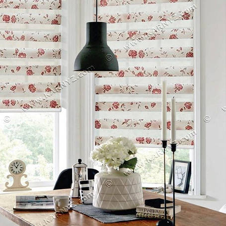 День-Ніч з Принтом, візерунком тканинні ролети жалюзі (Зебра)