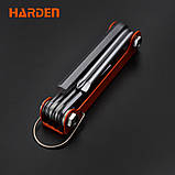 Набір шестигранників та викруток в ключниці 7 в 1 Harden Tools 540610, фото 4