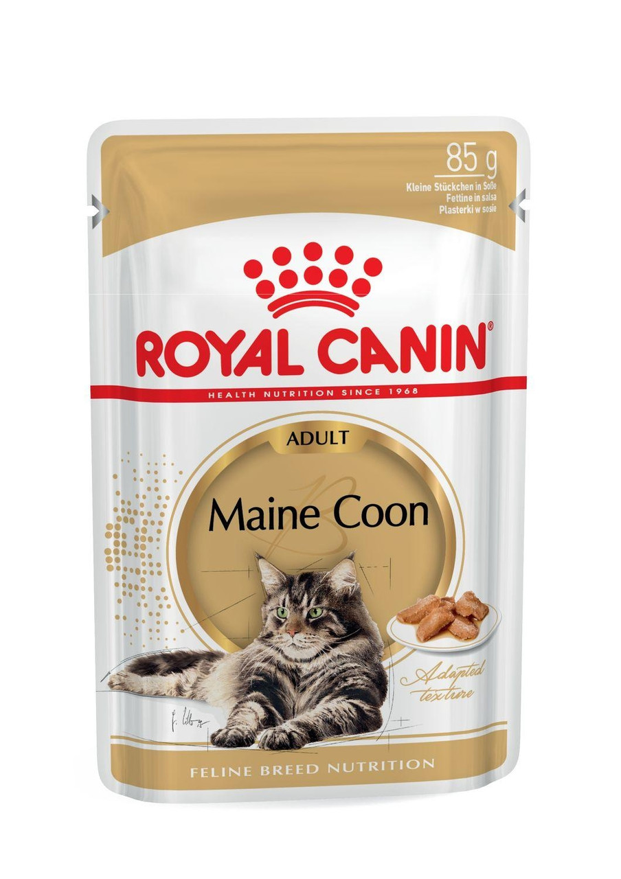 Вологий корм Royal Canin (Роял Канін) MaineCoon для кішок породи Мейн-кун, 85гх12 шт