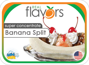 Ароматизатор Real Flavors Banana Split (Банановий спліт)
