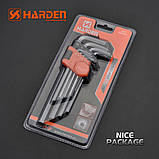 Набір довгих шестигранників Hex 9 од. Harden Tools 540605, фото 5