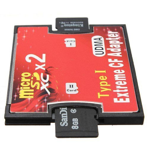 Адаптер-перехідник microSD на Compact Flash CF Type I (TSR060)