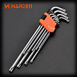 Набір шестигранників экстрадлинных Torx 9 од. Harden Tools 540607, фото 3