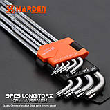 Набір шестигранників экстрадлинных Torx 9 од. Harden Tools 540607, фото 4