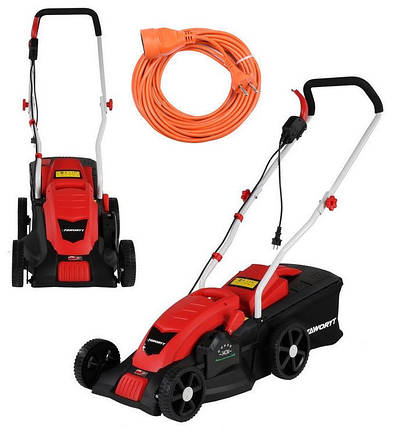 Газонокосарка електрична Faworyt GTK 1400w 34 cm, фото 2