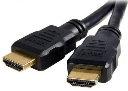 Кабель HDMI-HDMI 1м. Vers.-1,4, gold, фото 1