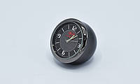 Часы в автомобиль Vehicle clock KIA, хром/круглые автомобильные часы с маркой авто в КИА подарок