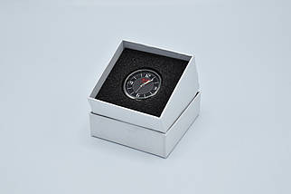 Годинник в автомобіль Vehicle clock KIA, хром/круглі автомобільні годинники з маркою авто КІА в подарунок, фото 4