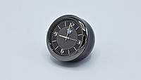 Часы в автомобиль Vehicle clock BMW, хром/круглые автомобильные часы с маркой авто в БМВ подарок