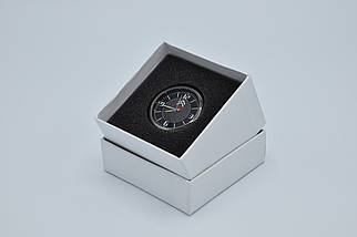 Годинник в автомобіль Vehicle clock Citroen, хром/круглі автомобільні годинники з маркою авто Сітроен, фото 4
