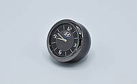 Часы в автомобиль Vehicle clock Hyundai, хром/круглые автомобильные часы с маркой авто в Хундаи подарок