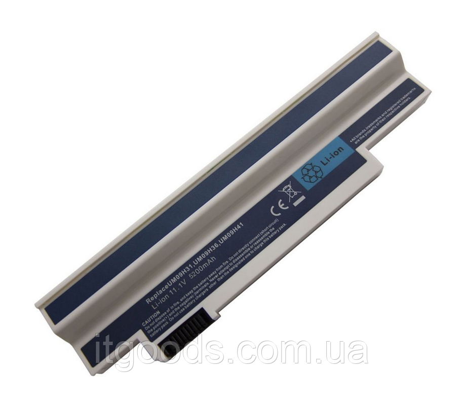 Акумулятор ( АКБ / батарея ) Acer Aspire One 532H 533 AO533 UM09H31 UM09H36 UM09H41 (білий колір)