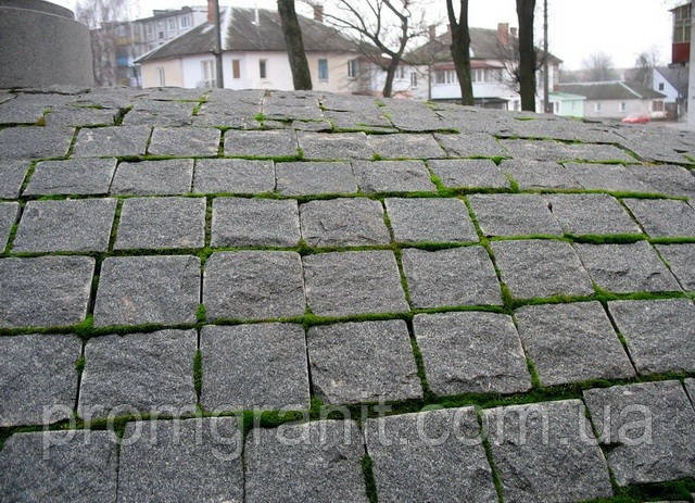 Бруківка гранітна пиляно-колота (дві сторони), фото 1