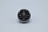 Годинник в автомобіль Vehicle clock Skoda, хром/круглі автомобільні годинники з маркою авто Шкода подарунок, фото 3