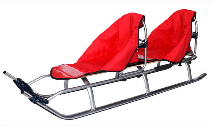 Санки DUO SPORT RED, фото 2