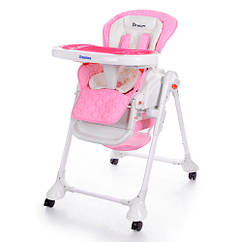 Стільчик-гойдалка для годування El Camino M 3551-8 DREAM, рожевий