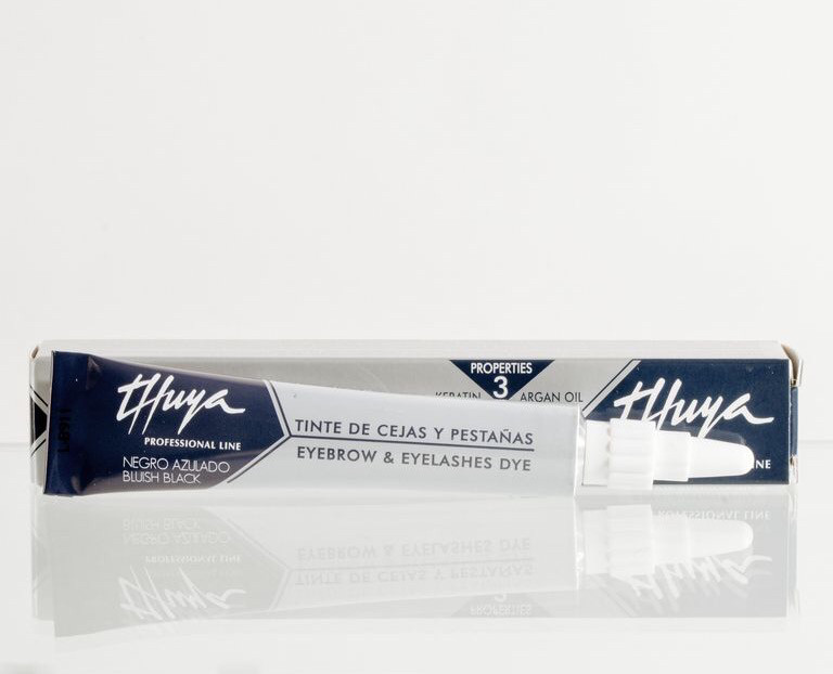 Фарба для брів і вій "Thuya", ісиня — чорна
