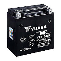 Аккумулятор МОТО Yuasa 12V 14,7Ah MF VRLA Battery YTX16-BS(сухозаряженый)