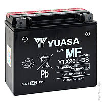 Аккумулятор МОТО Yuasa 12V 18,9Ah MF VRLA Battery YTX20L-BS(сухозаряженый)