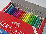 Набір кольорових олівців Faber-Castell 48 кольорів. з точилкою, фото 3