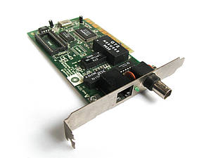 Мережева карта Ethernet LAN PCI 10M + BNC б/в