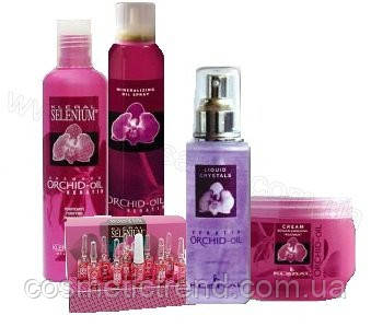 Двухфазовый спрей-кондиционер с маслом орхидеи 250мл Orchid Oil 2-phase conditioner Kleral System Италия, фото 2