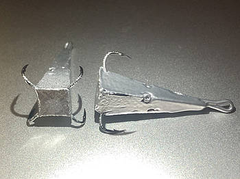 Піраміда Maxi Fry 17g silver ultra