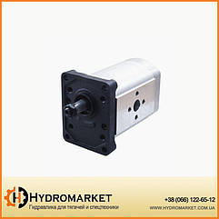 Двосторонній передній насос з валом конуса 1: 8 HPT-2X067