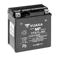 Аккумулятор МОТО Yuasa 12V 6Ah MF VRLA Battery AGM YTX7L-BS (сухозаряженый)