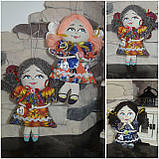 Лялька "Квітковий ангел",ангел ручна робота, різні кольору, вис. 21см, фото 7