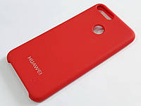Чохол Silicone Case Cover для Huawei Honor 9 Lite червоний