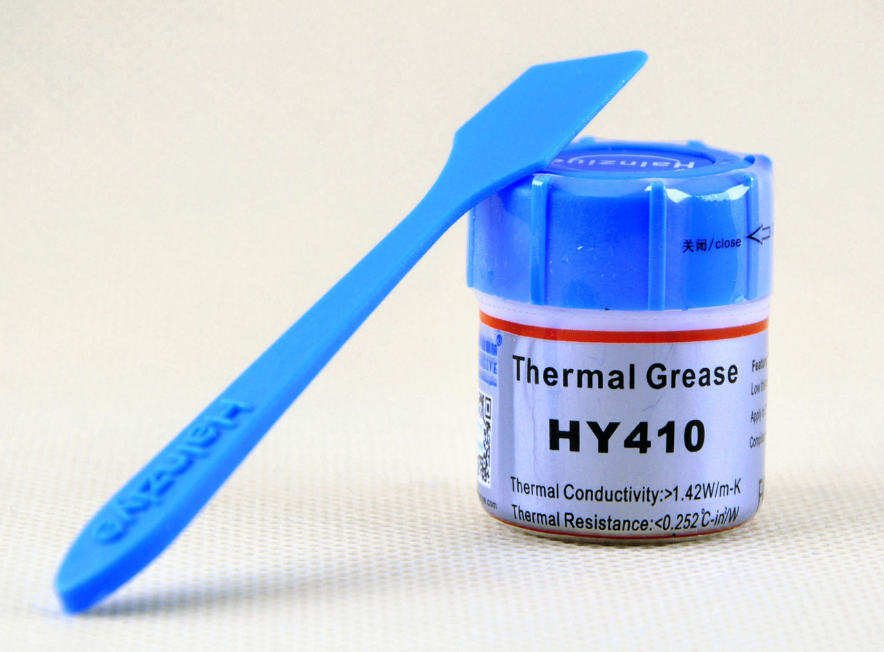 Термопаста HY410 набір 20г BN біла карбонова нано Halnziye термопрокладка термоінтерфейс
