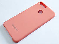 Чохол Silicone Case Cover для Huawei Honor 9 Lite рожевий