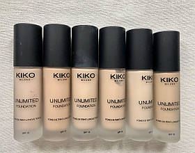 Тональний крем Kiko Milano Unlimited Foundation
