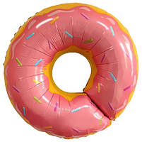 М'яч круглий "Пончик" 80см персиків-рожевий Sweet Party