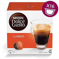 Кофе в капсулах NESCAFE Dolce Gusto Lungo 16 шт. (Нескафе Дольче Густо Лунго)