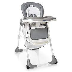 Стільчик для годування El Camino ME 1001-11 «PUNTO», сірий