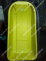 Санки Волокуші Касатка для зимової риболовлі жовті, новинка сезону, доступна ціна