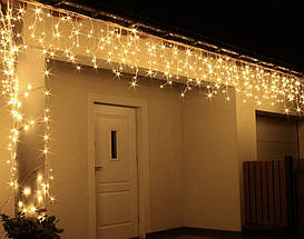 Новорічна гірлянда Бахрома 500 LED, Білий теплий світ 24 м, 22,5 W, фото 5